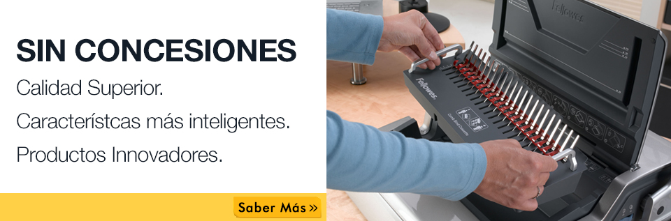 No Compromises with Fellowes Binding Machines - Superior Quality, Smart Features, Innovative Products